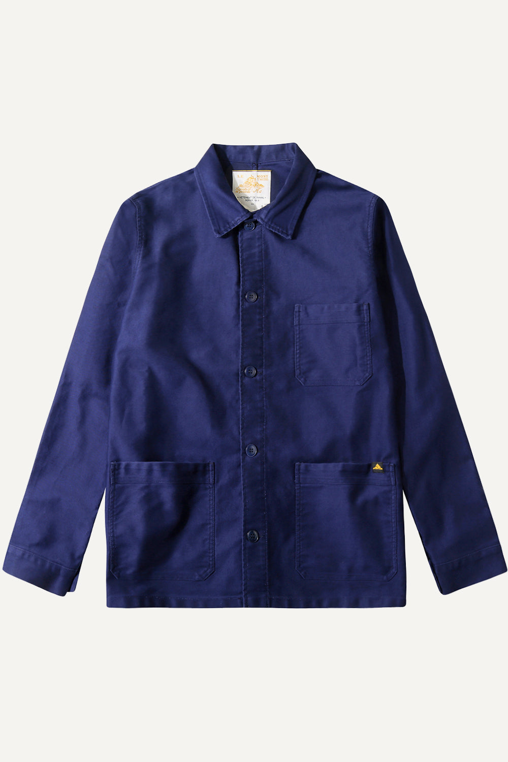 Le Mont St. Michel Moleskine Work Jacket Blue