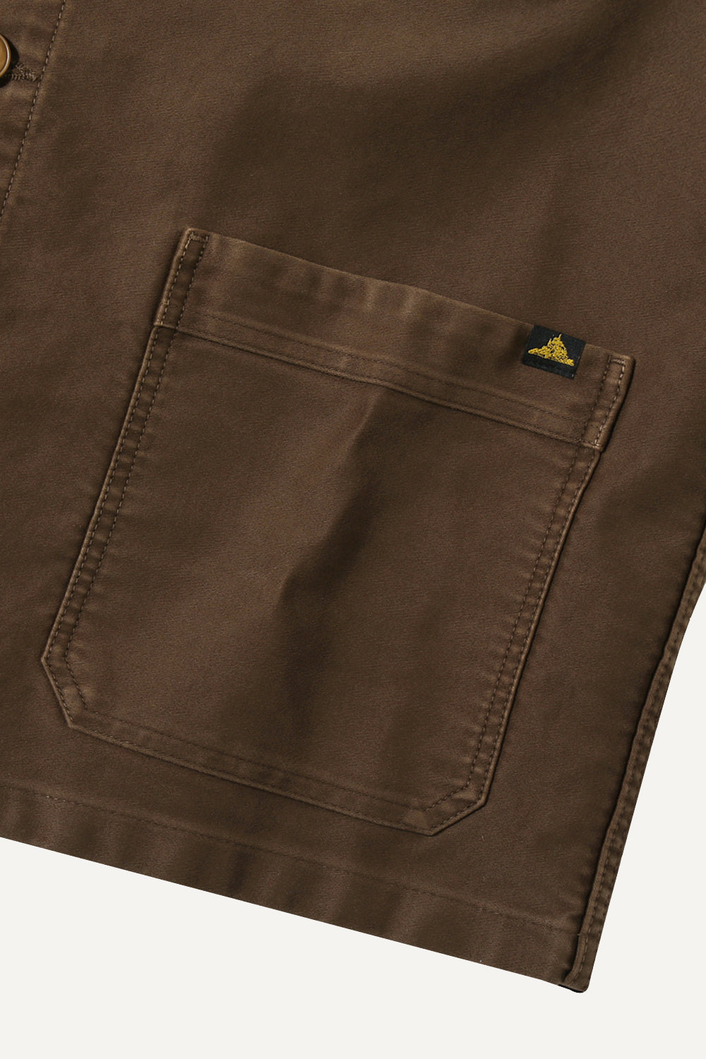 Le Mont St. Michel Moleskine Work Jacket Brown