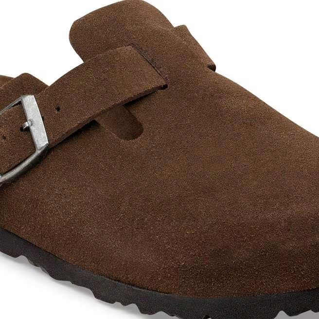 Birkenstock Boston SFB Carafe Tonal Suede Leather