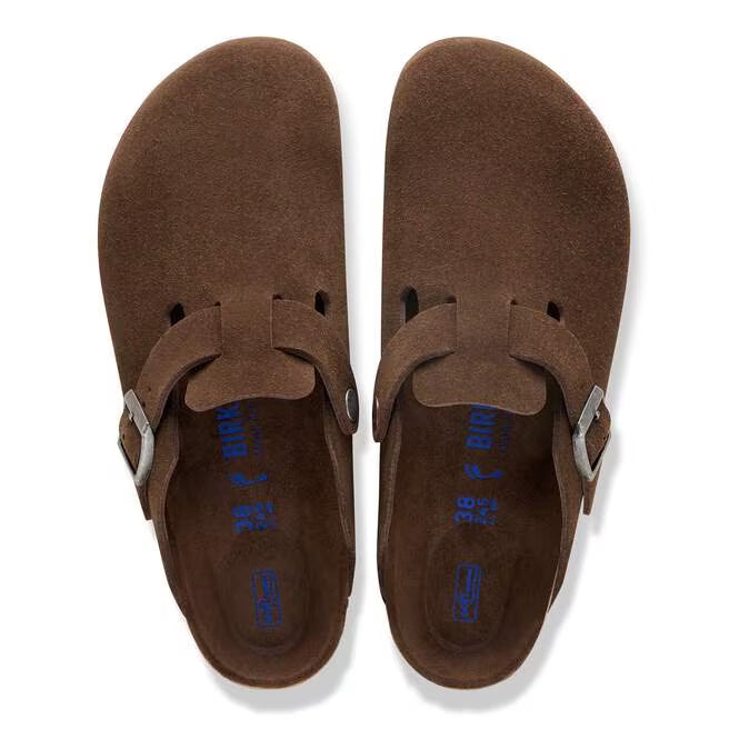 Birkenstock Boston SFB Carafe Tonal Suede Leather