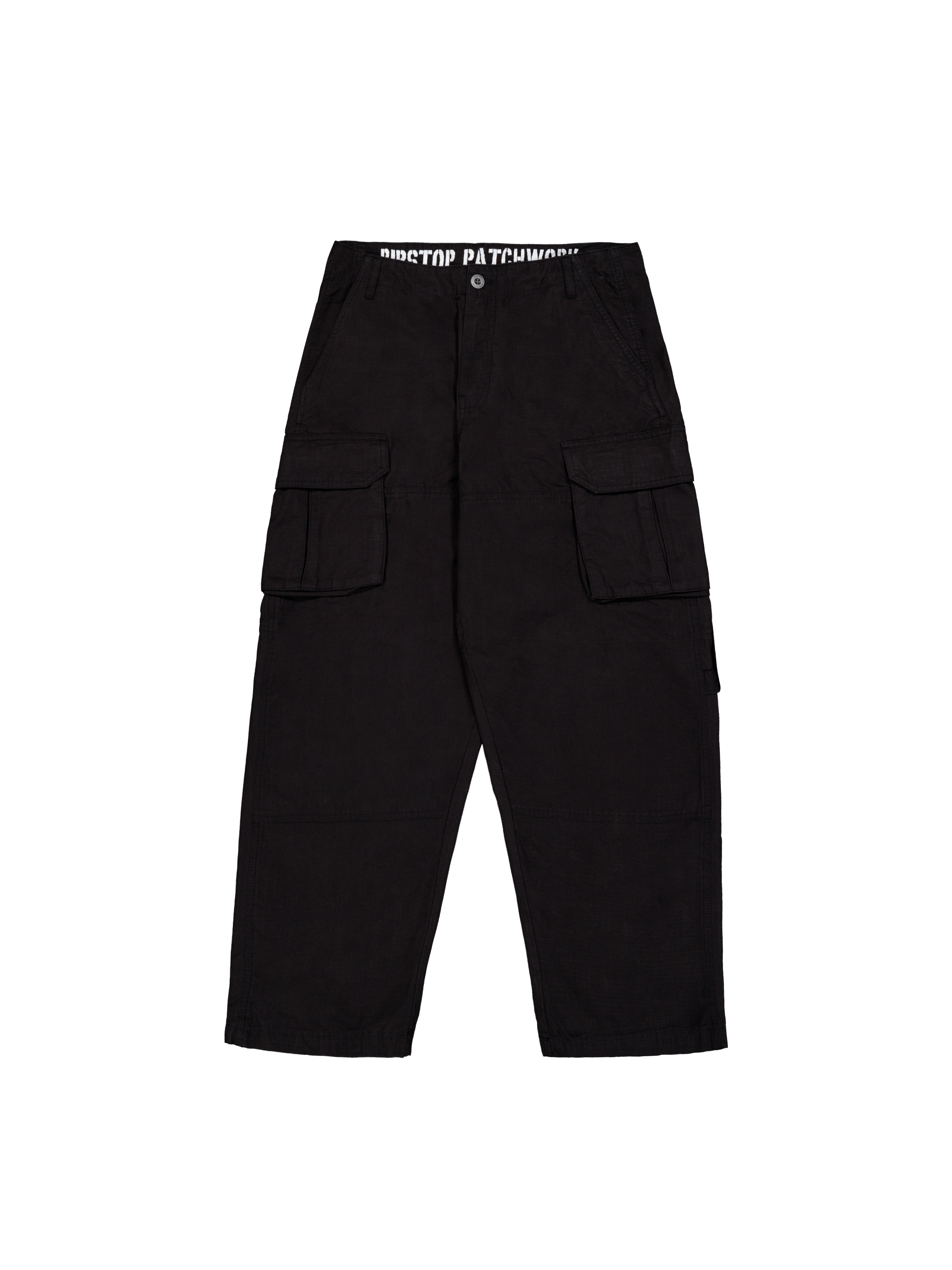 Alpha Industries Ripstop Patchwork Pant Black