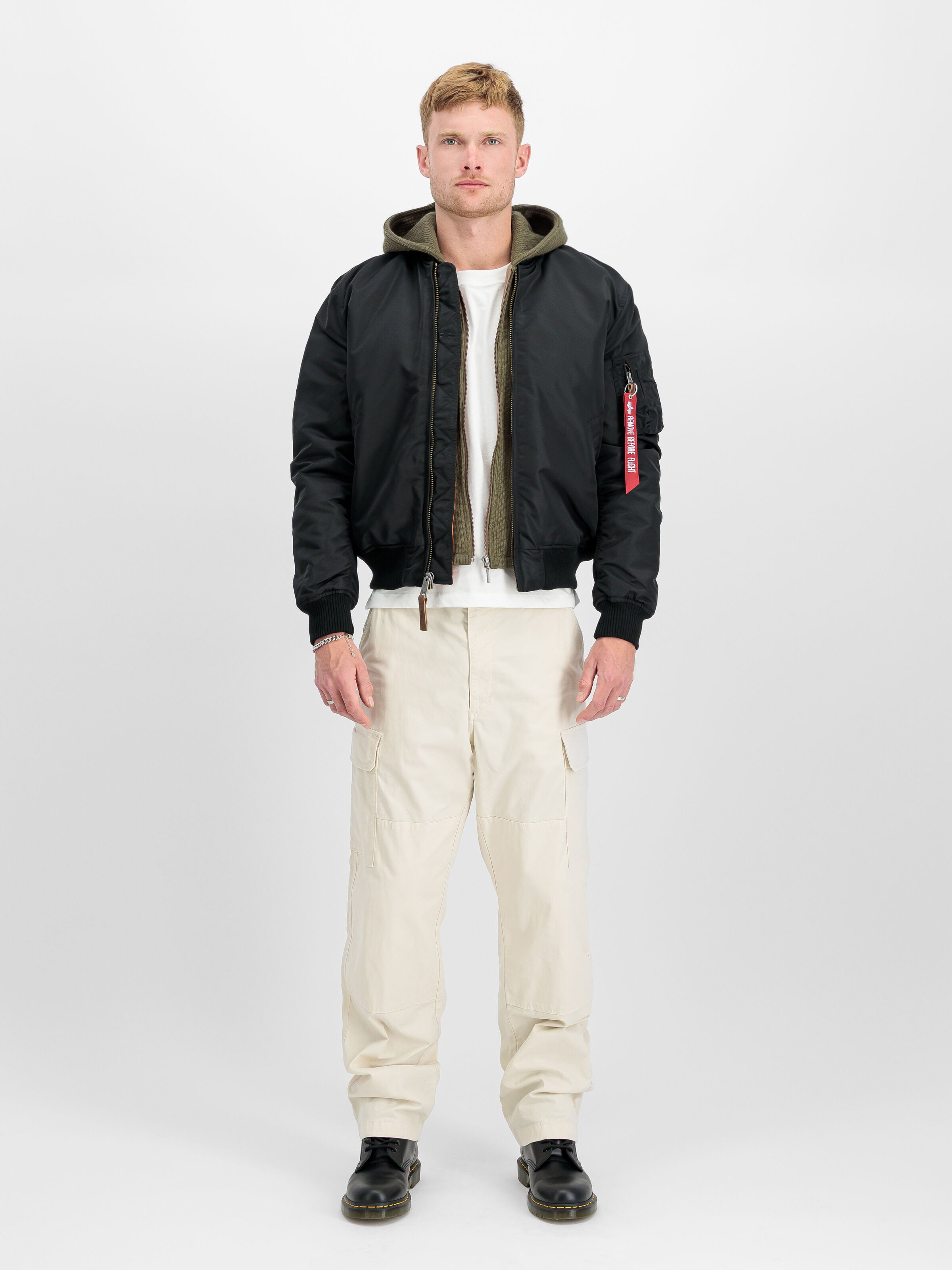 Alpha Industries Bomber MA-1 VF 59 Black Slim Fit