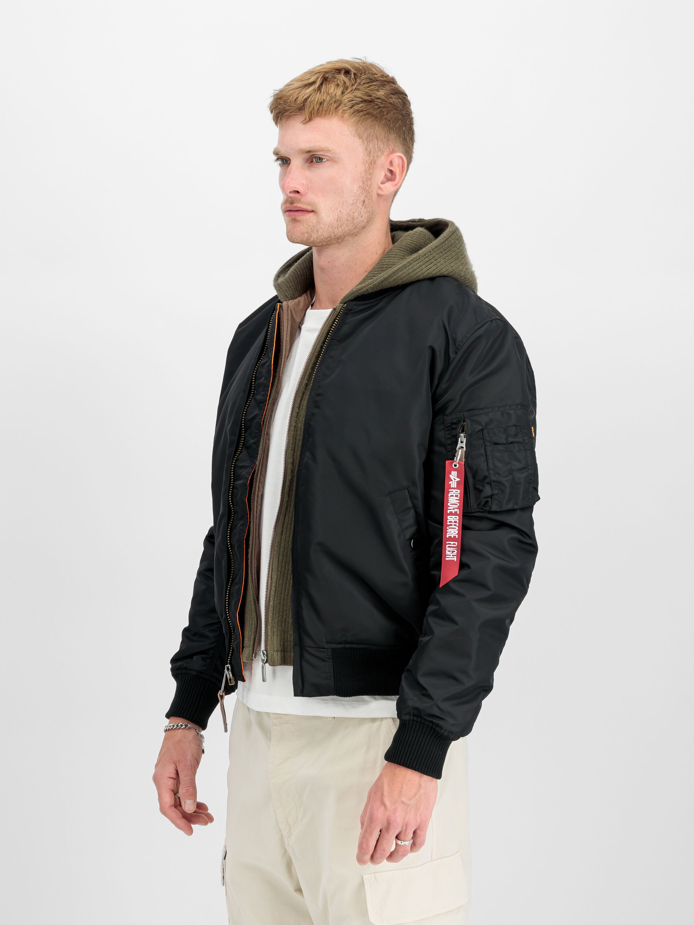 Alpha Industries Bomber MA-1 VF 59 Black Slim Fit
