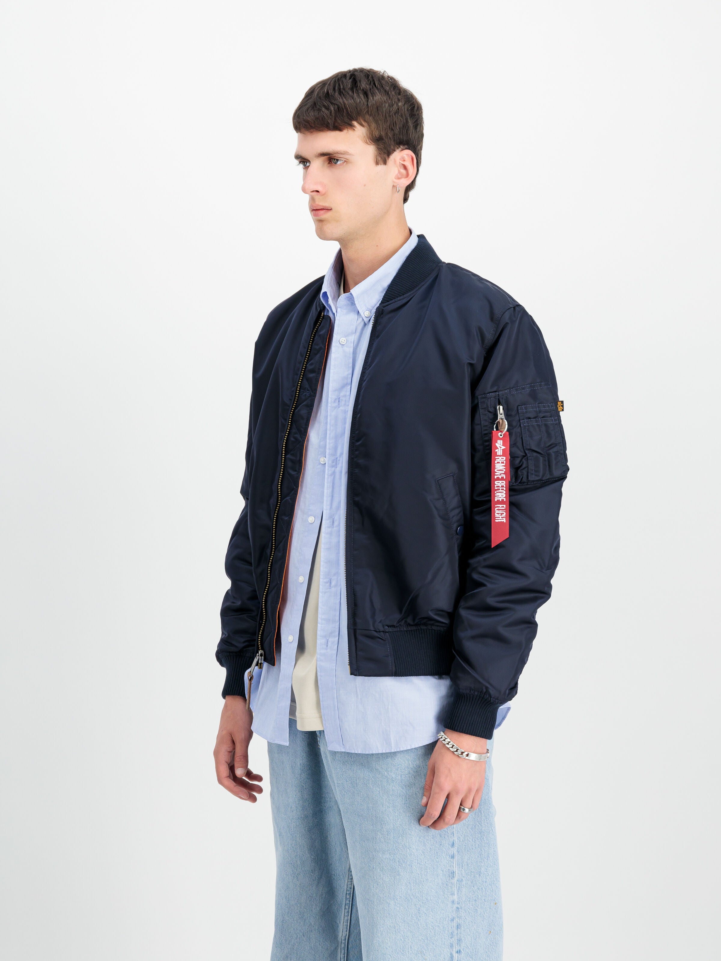 Alpha Industries Bomber MA-1 VF 59 Blue Slim Fit