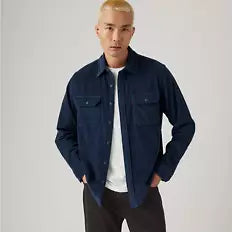 Levi's Jackson Worker Corduroy Zodiac Blue