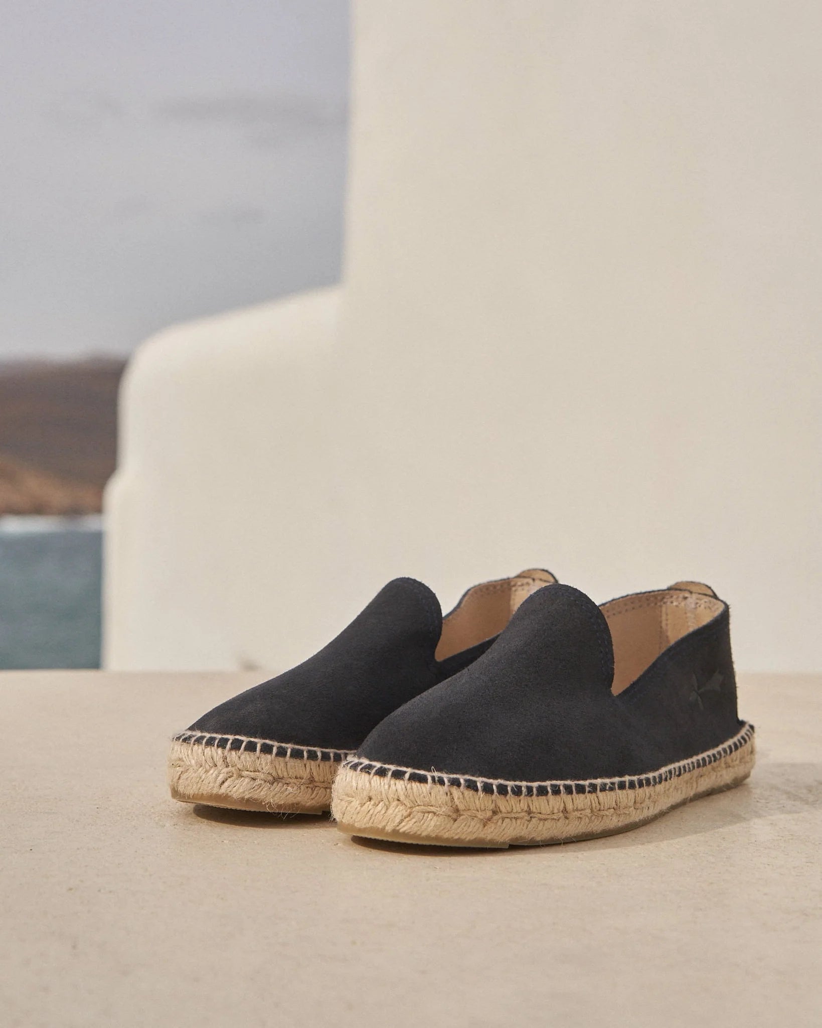 Manebì Suede Espadrillas Hamptons Patriot Blue