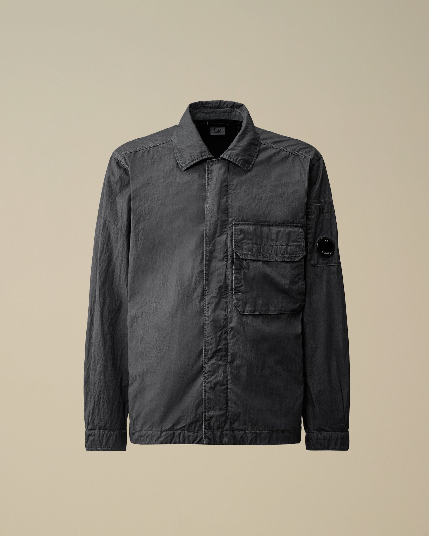 C.P. Company 50 Fili Wax Overshirt Midnight Navy