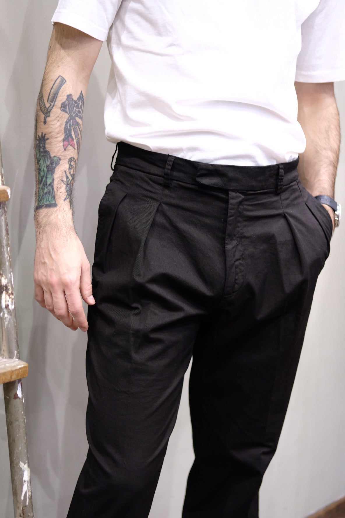 Gaffi & Co. Pantalone Bruce Nero