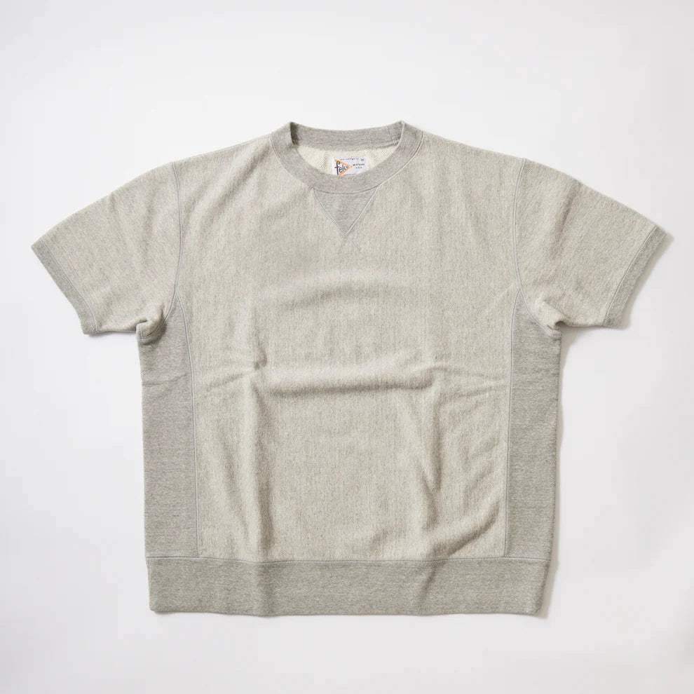 Felco NYC S/S Inverse Weave 10 Oz. Sweatshirt French Terry Twisted Grey