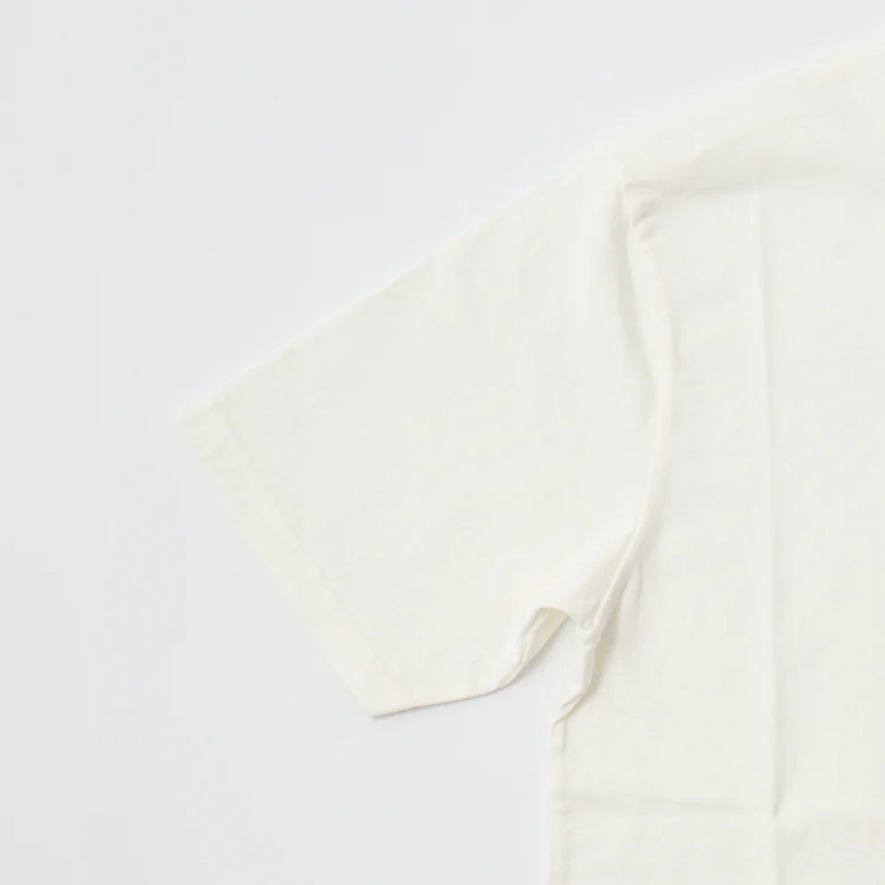 Felco NYC Binder Crew Pocket Tee 16Single Ruffy Jersey White