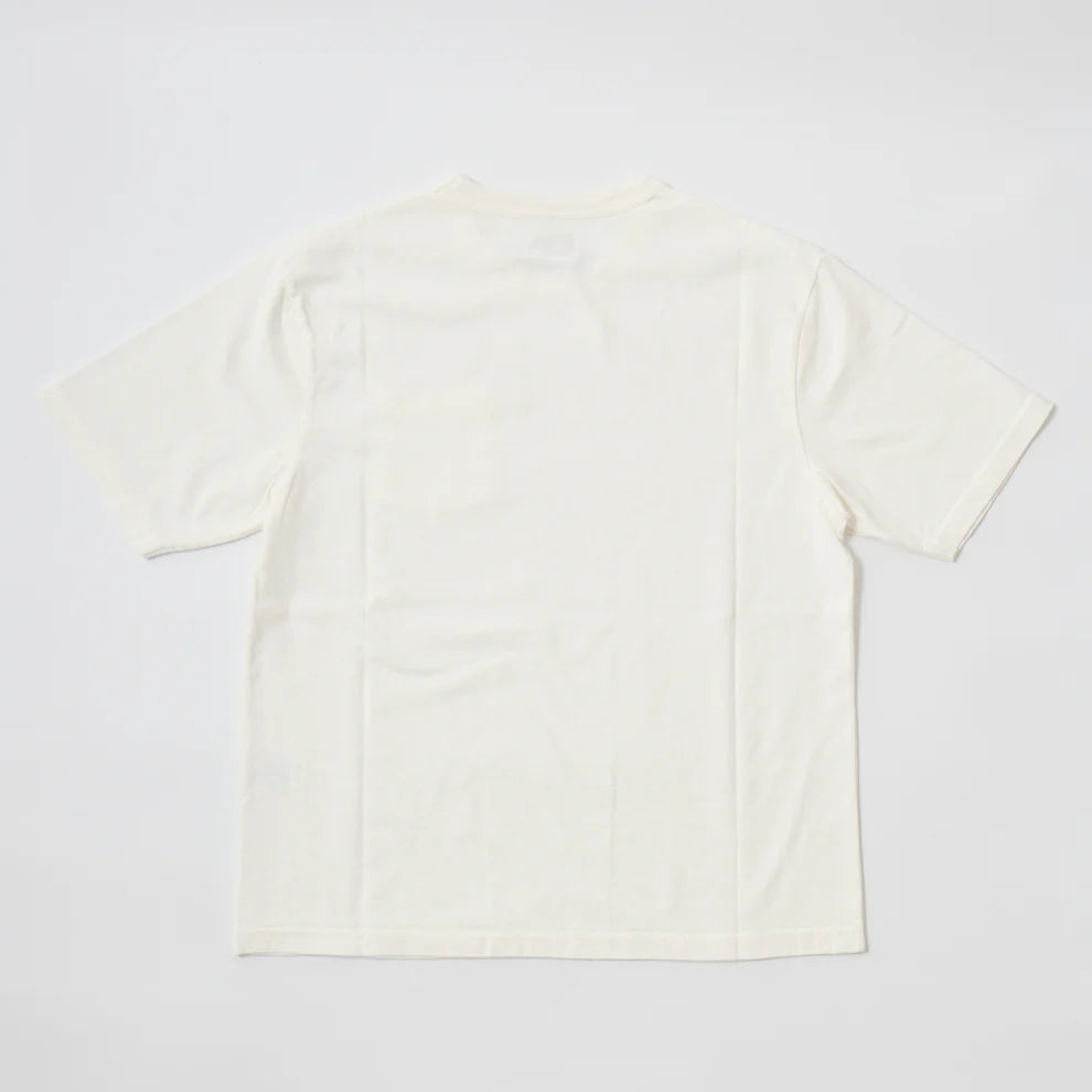 Felco NYC Binder Crew Pocket Tee 16Single Ruffy Jersey White