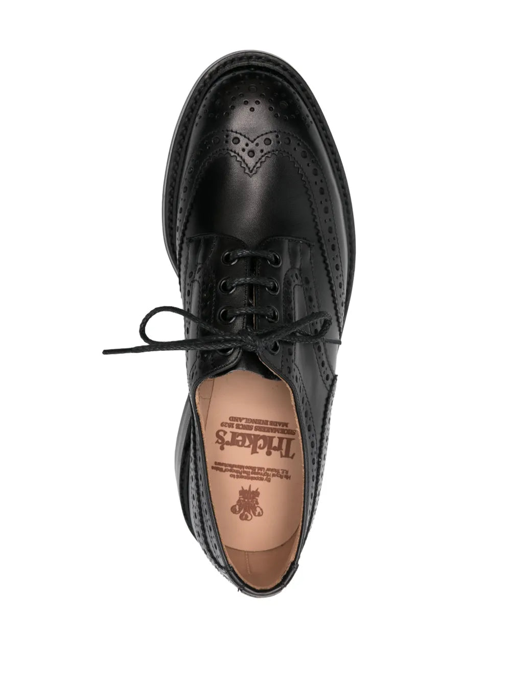 Tricker's Derby Bourton Black Pampus Brogues