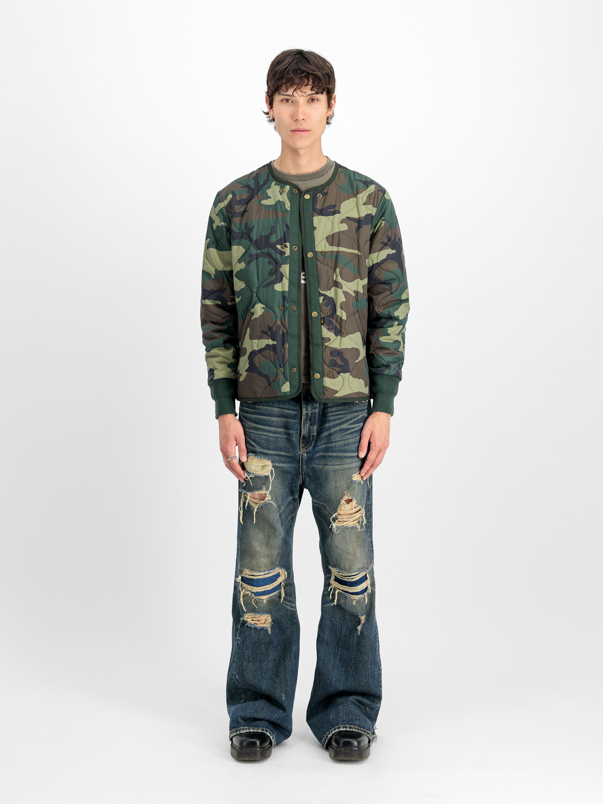 Alpha Industries Studio Liner Outdoor Jacket Camo