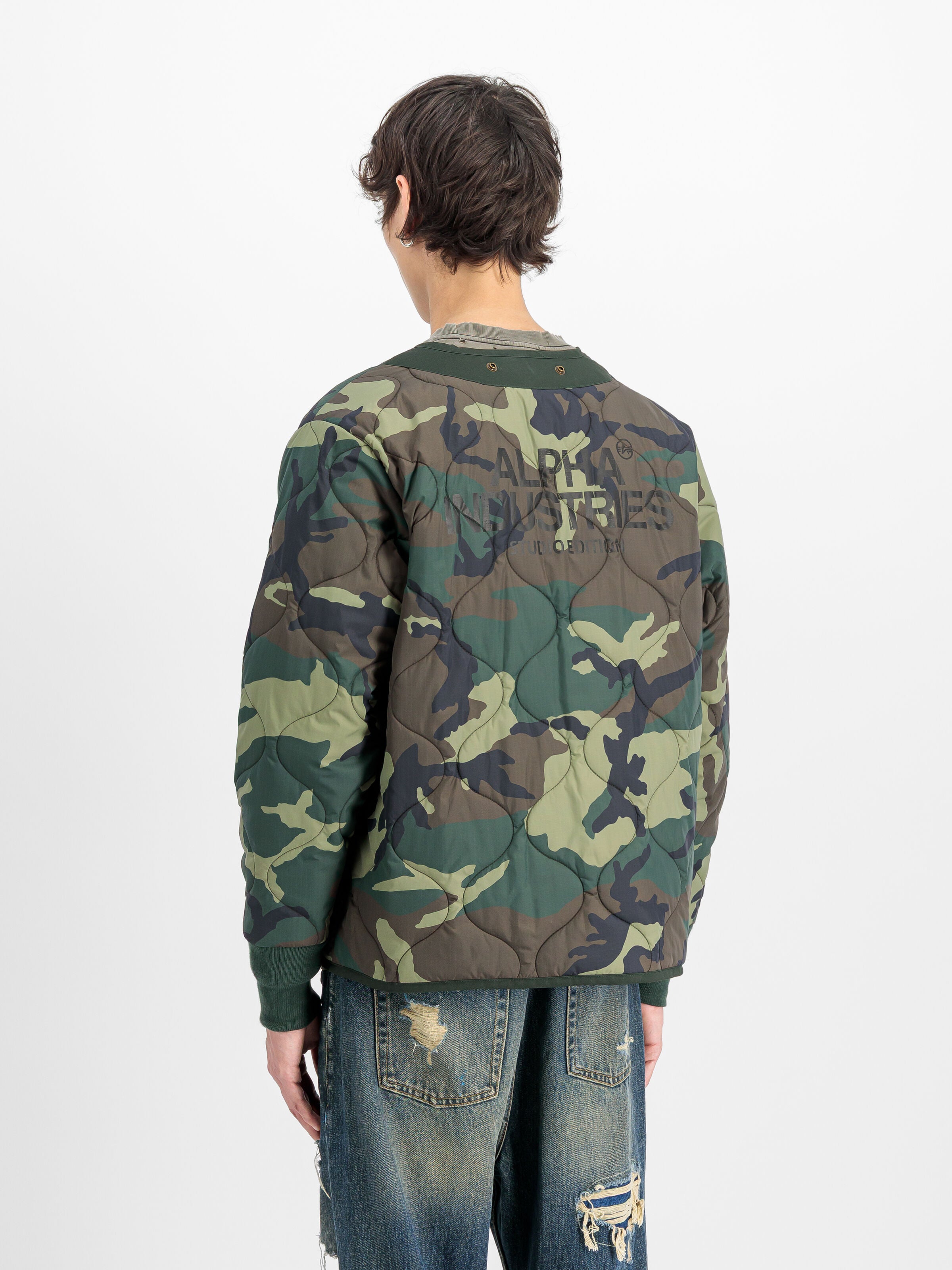 Alpha Industries Studio Liner Outdoor Jacket Camo