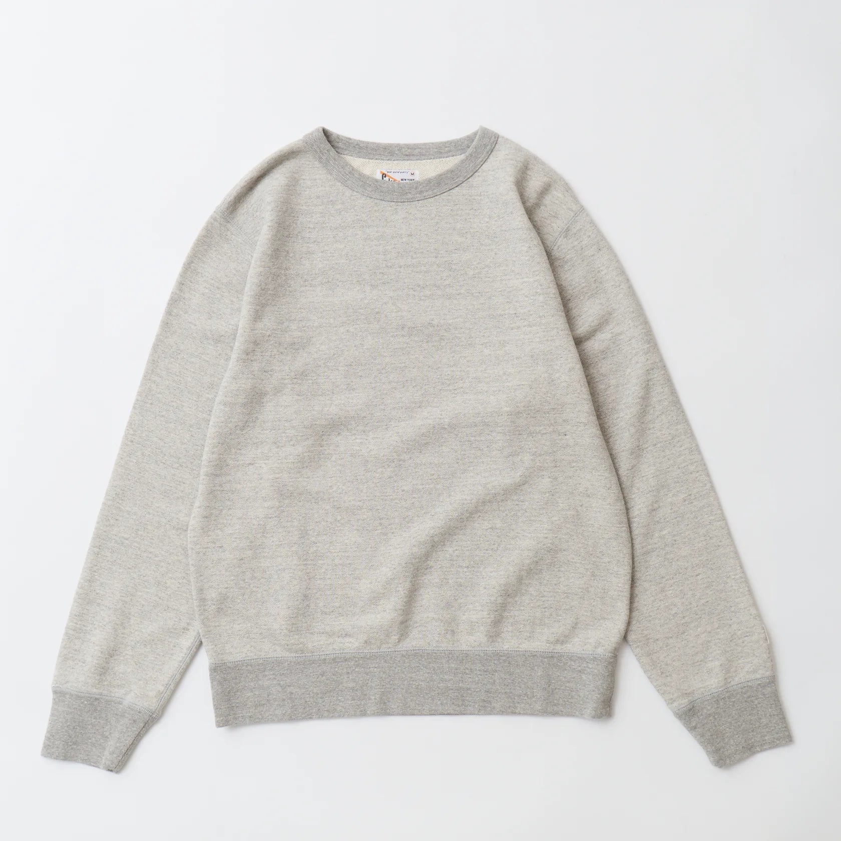 Felco NYC Classic Fit Terry Binder Crew Sweat 10oz. Twisted Grey