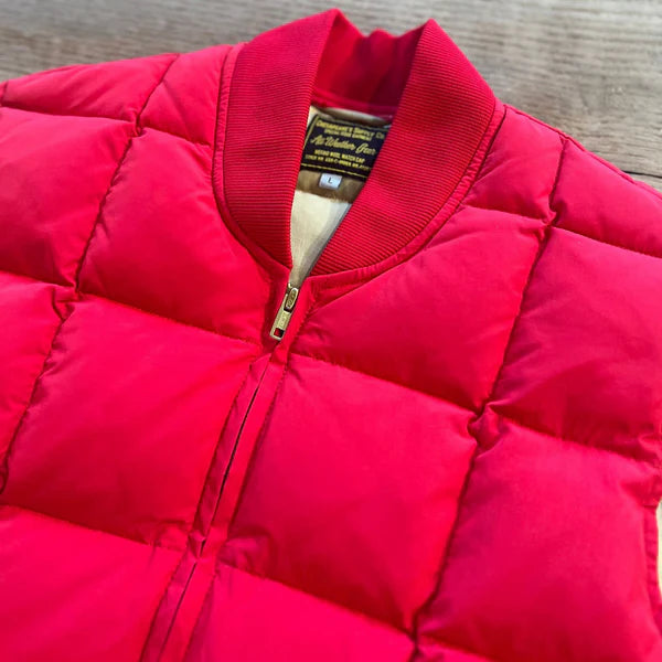 Chesapeake's Seattle Down Vest Rosso