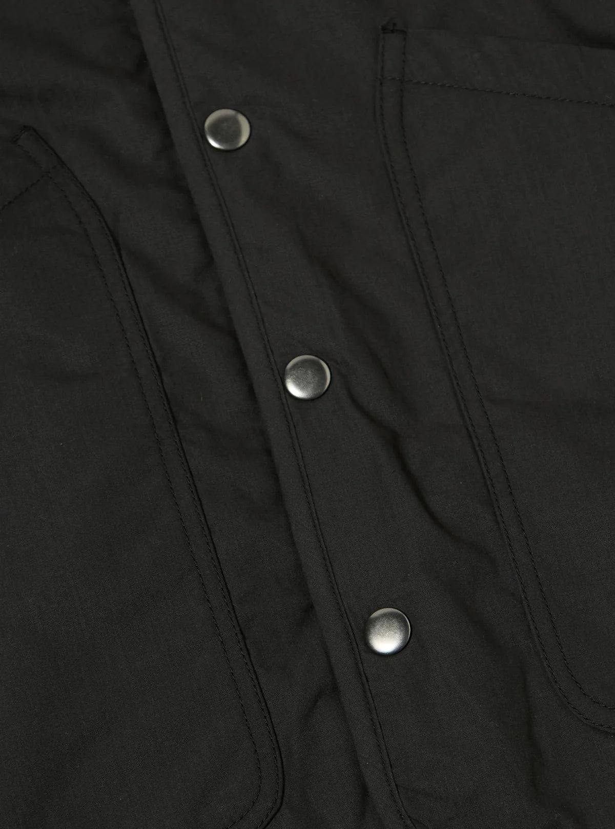 Universal Works Reversible Simple Hooded Jacket Black/Brown