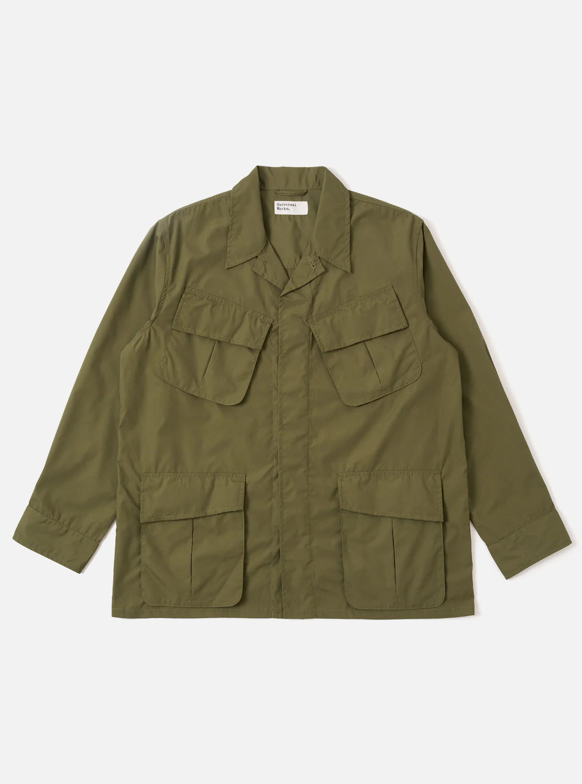 Universal Works Jungle Jacket Recycled Poly Tech Olive