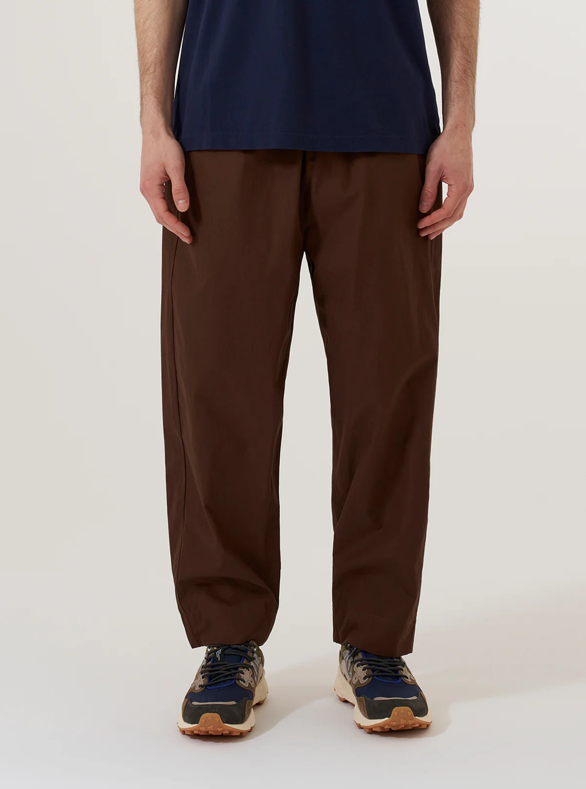 Universal Works Judo Pant Peached Poplin Brown