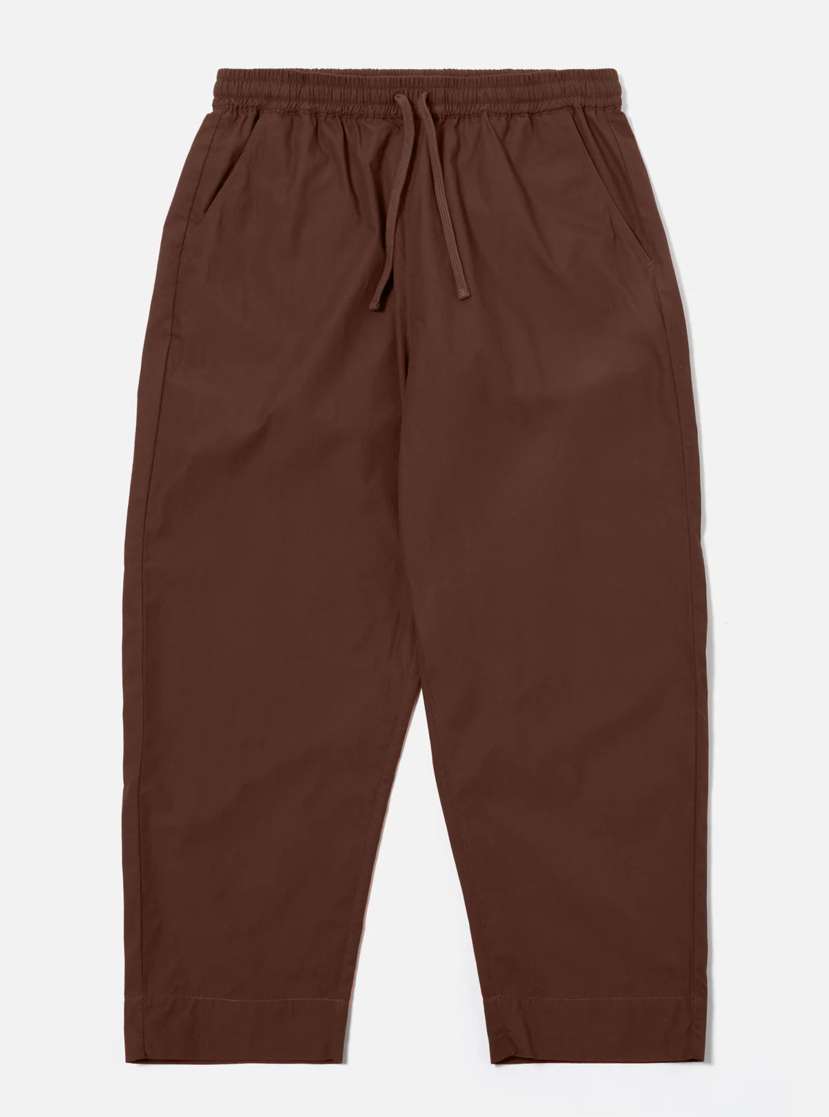 Universal Works Judo Pant Peached Poplin Brown