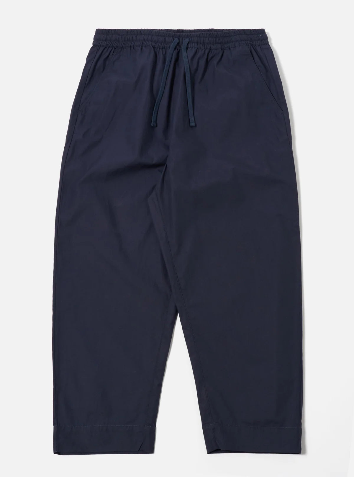 Universal Works Judo Pant Peached Poplin Navy