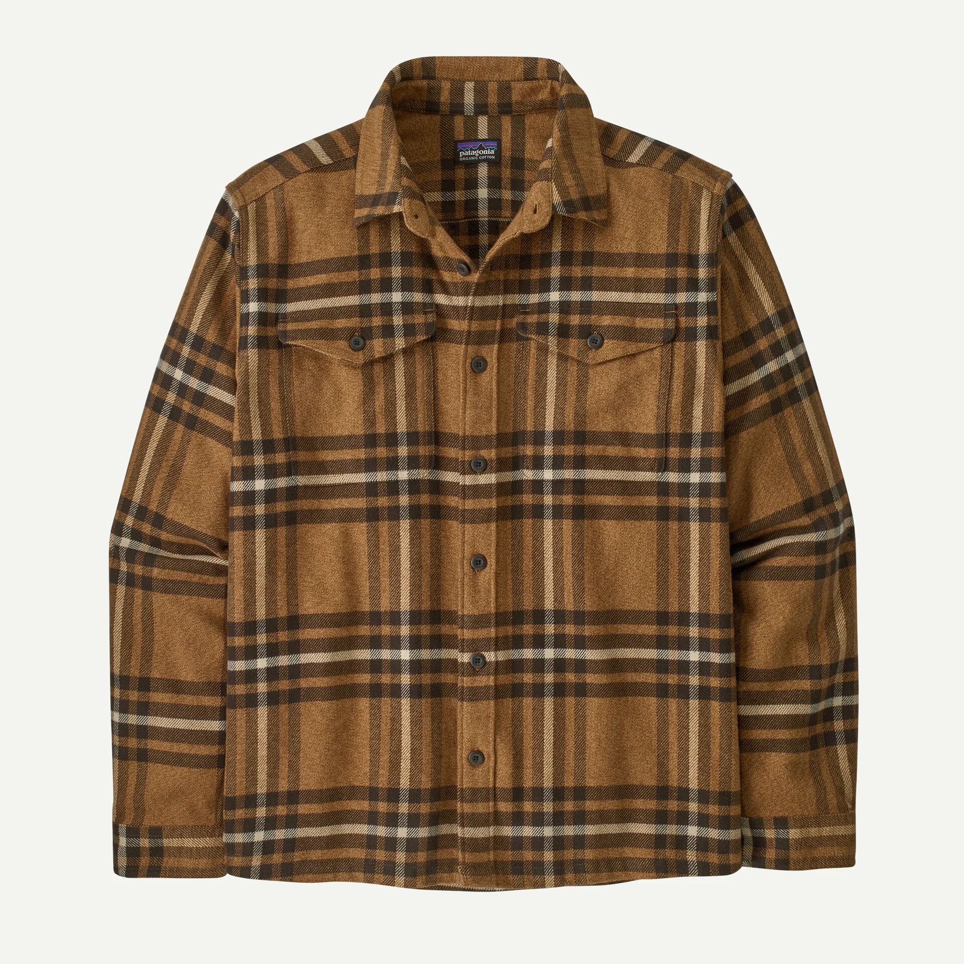 Patagonia Fjord Flannel Shirt Deer Brown