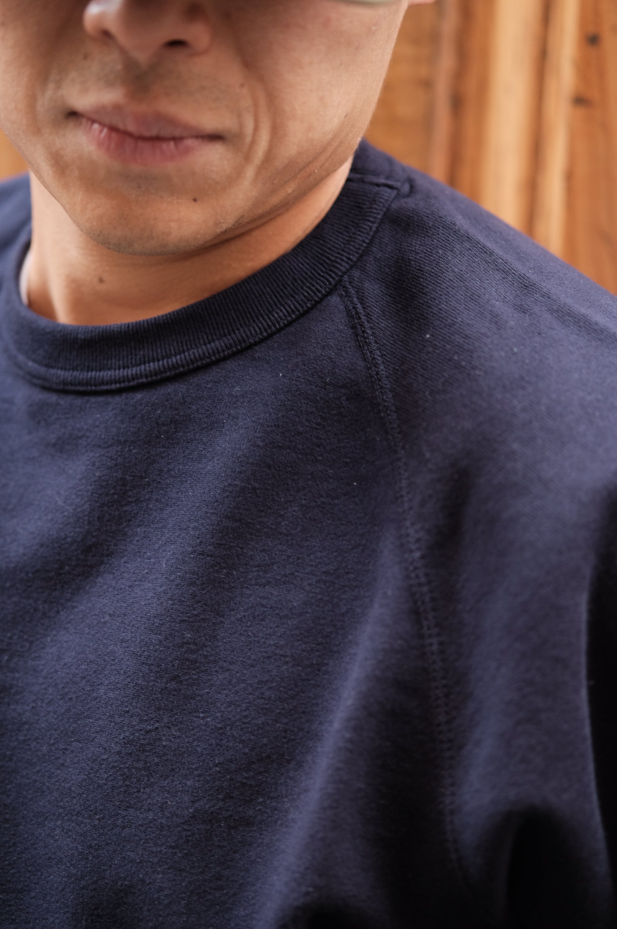 Felco NYC Classic Fit Raglan French Terry Italian Navy