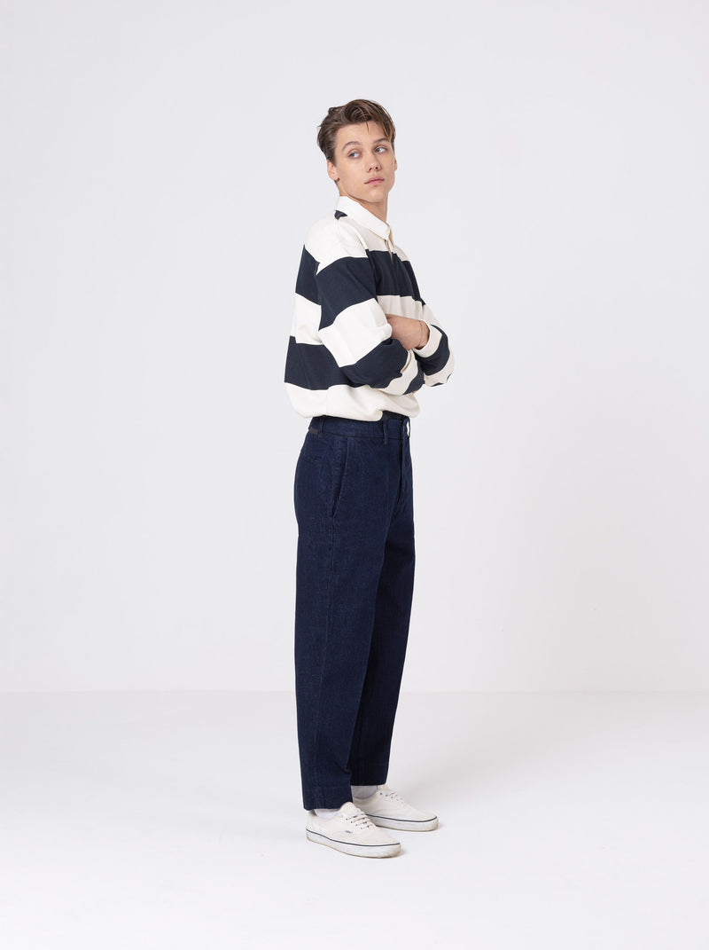 Bonheur Pantalone Over Chiba Wash L.0. Denim