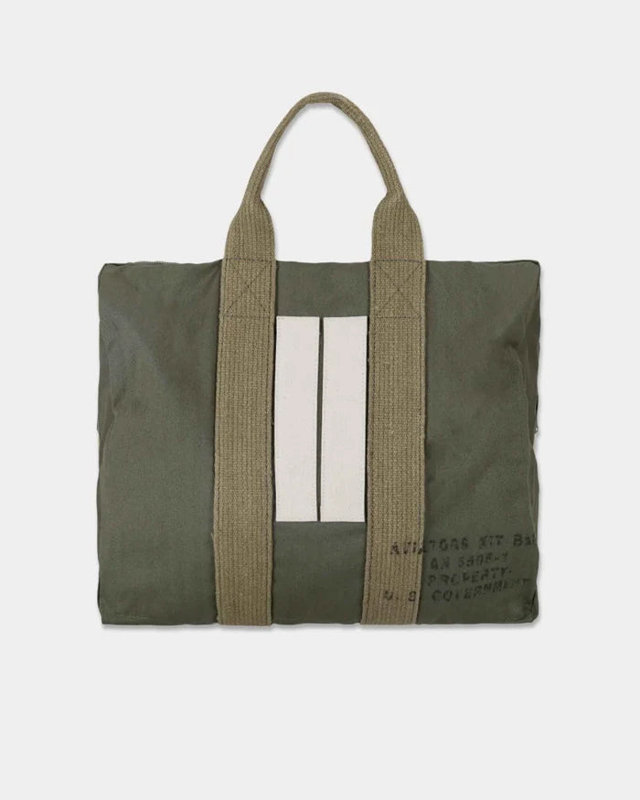 Fortela Aviator Herringbone Bag Green