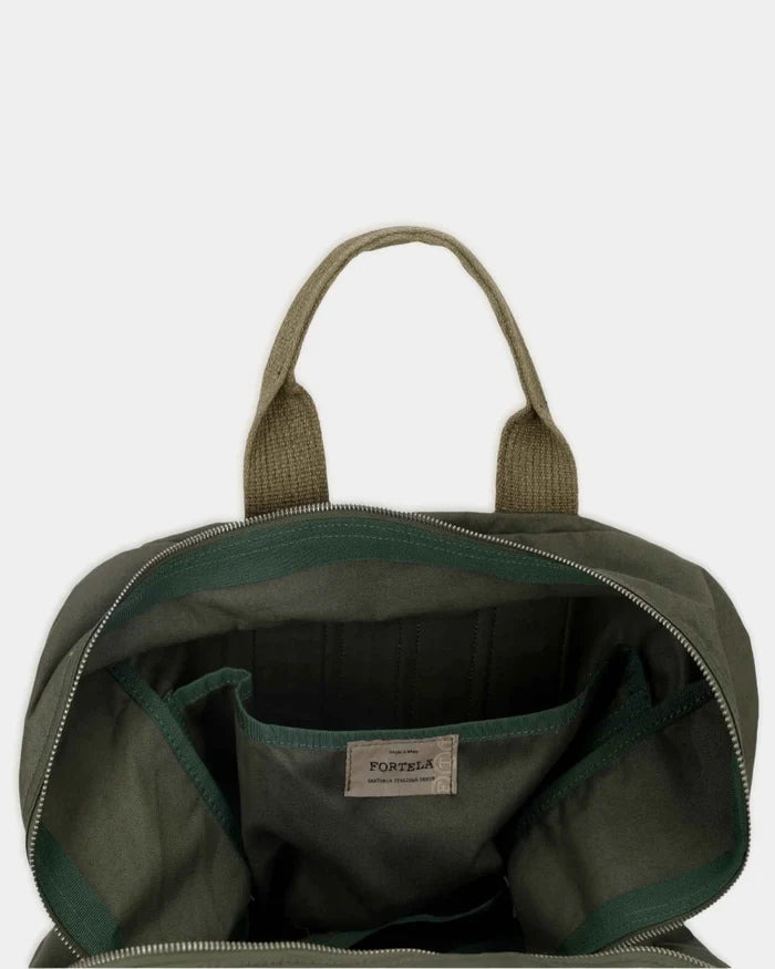 Fortela Aviator Herringbone Bag Green