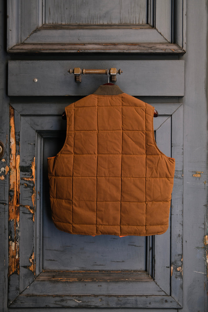 Chesapeake's Down Vest Seattle Hbt Waxed Colorblock