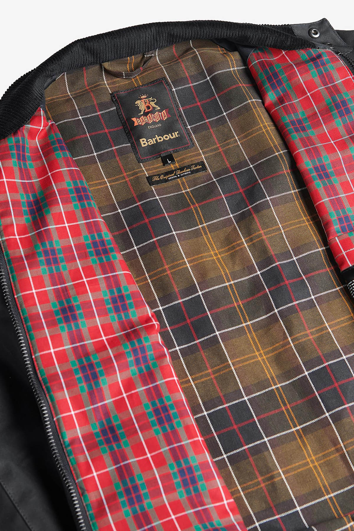 Barbour x Baracuta Porton Wax Jacket Navy