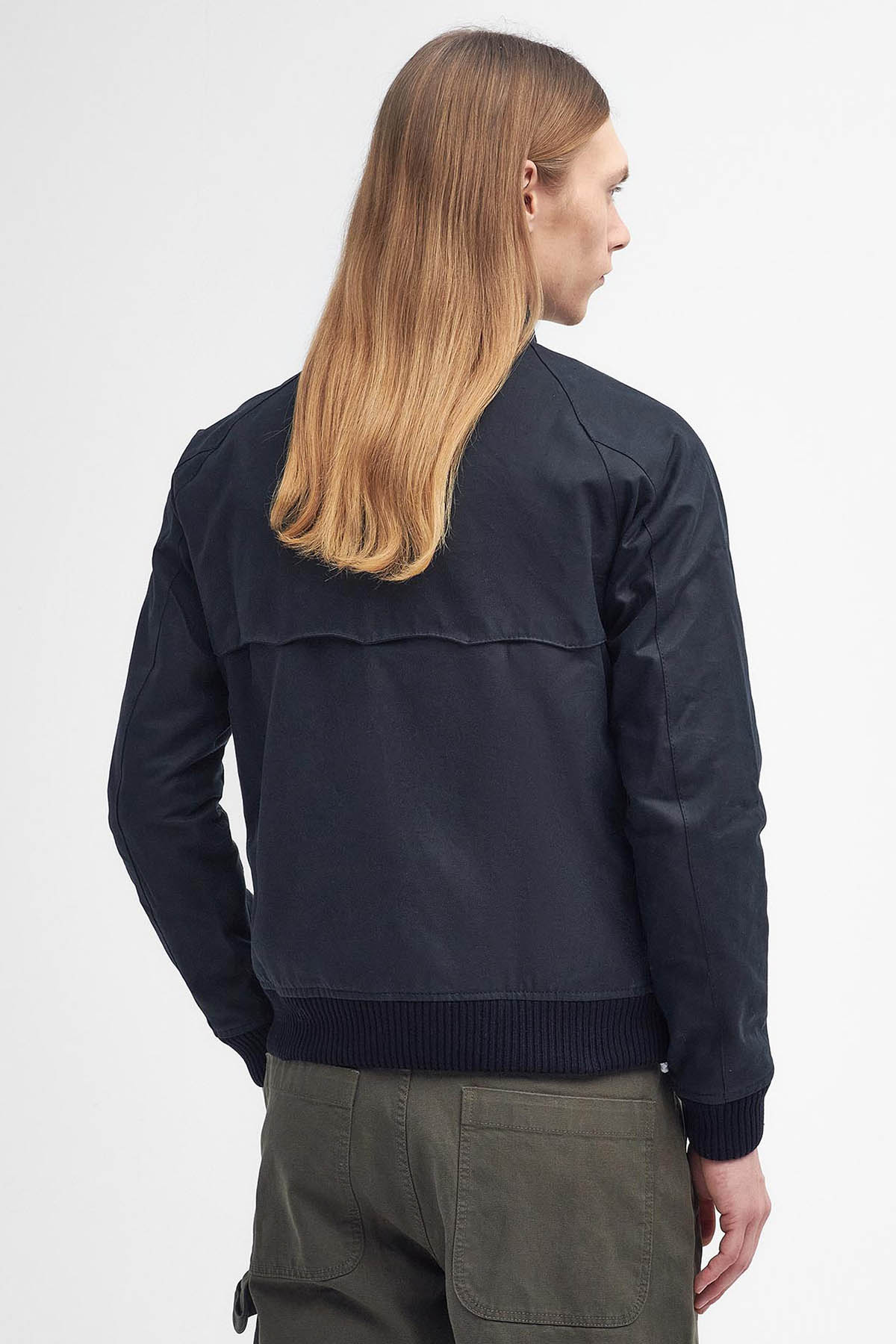 Barbour x Baracuta Porton Wax Jacket Navy