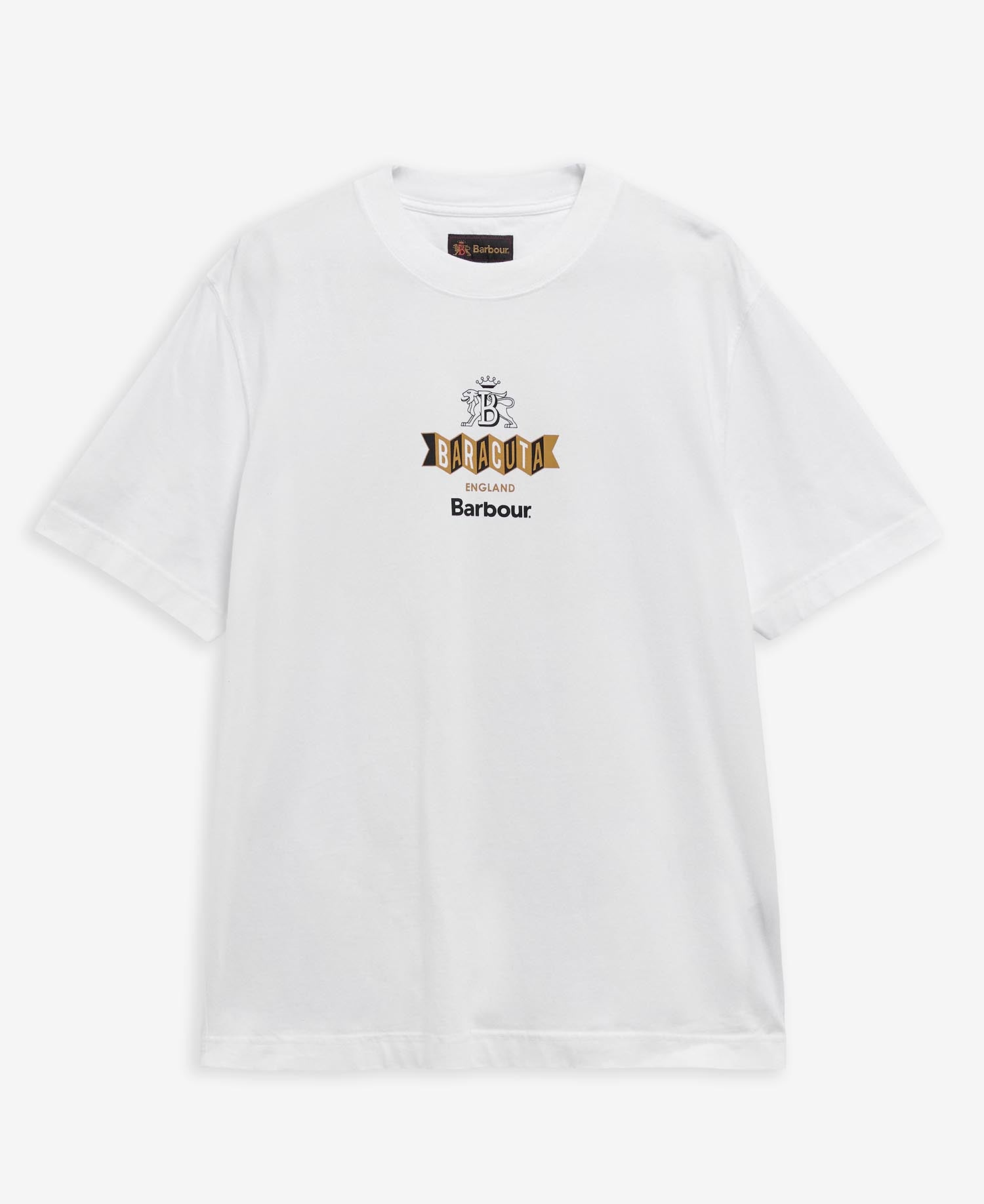 Barbour x Baracuta Vynil Tee White