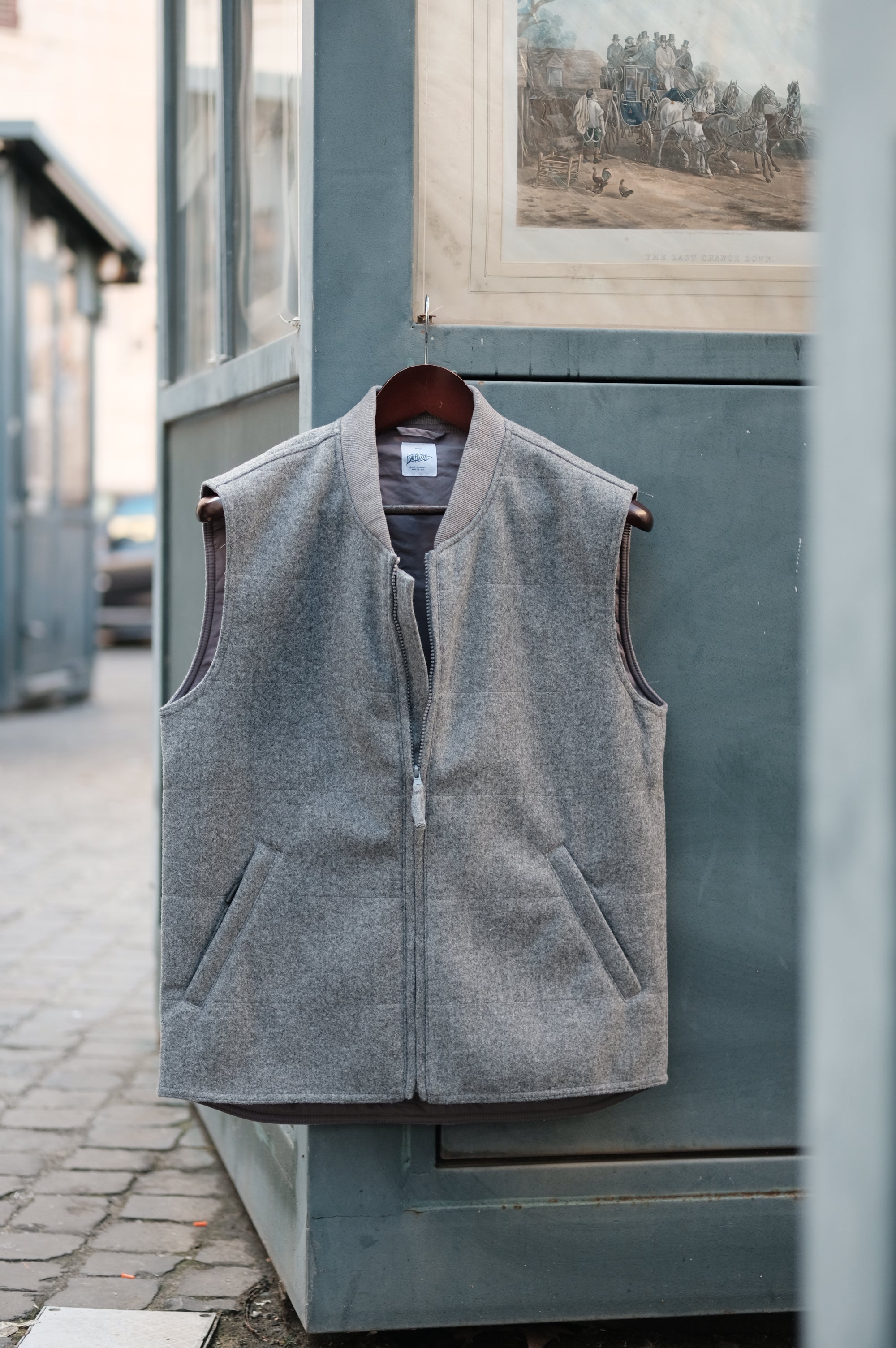 Gaffi & Co. Madison Vest Grigio Melange