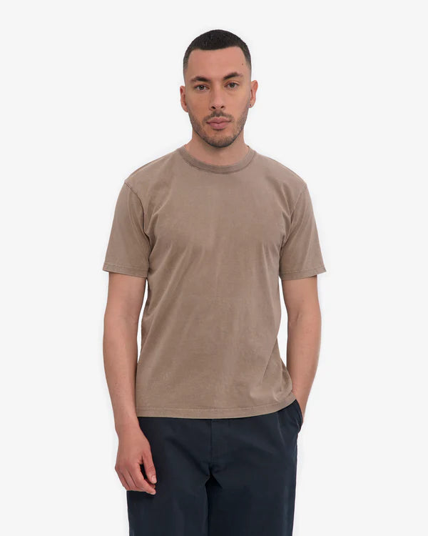 Colorful Standard Classic Tee Snow Faded Khaki