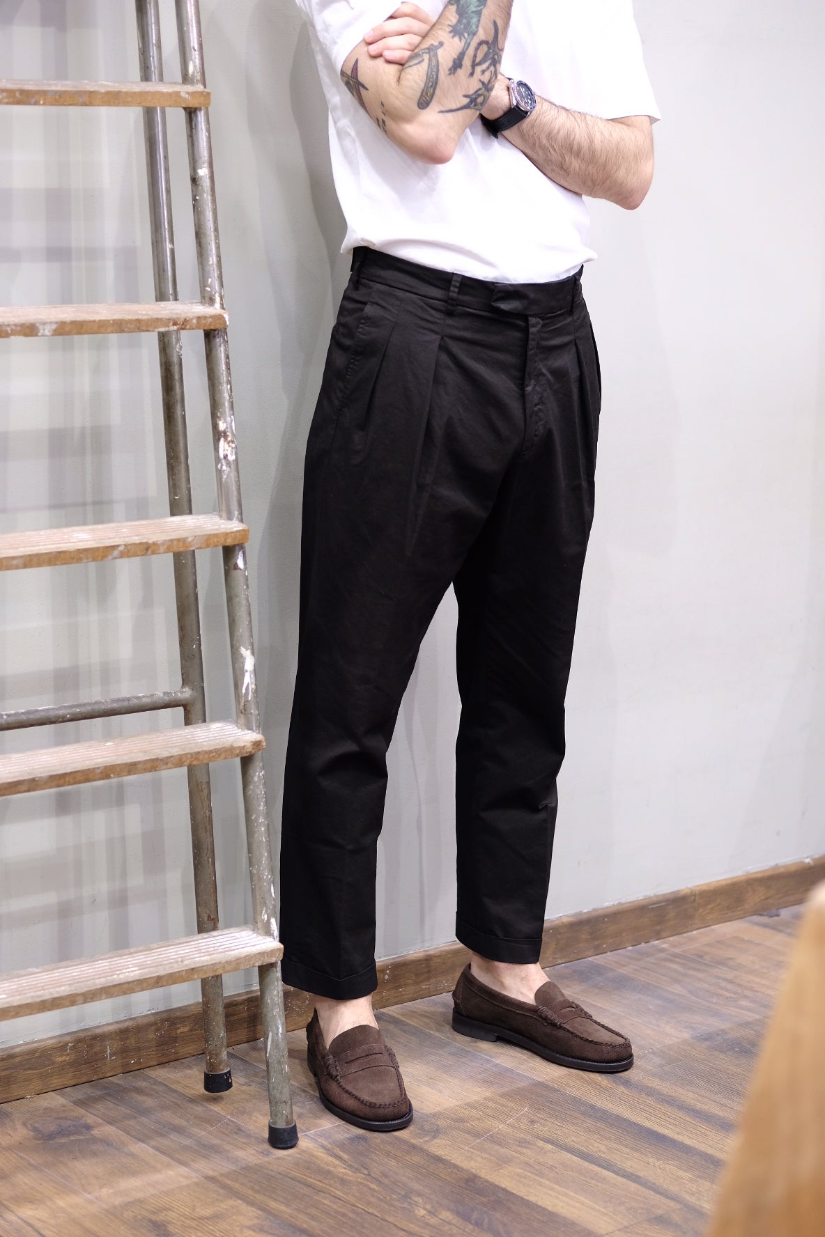 Gaffi & Co. Pantalone Bruce Nero