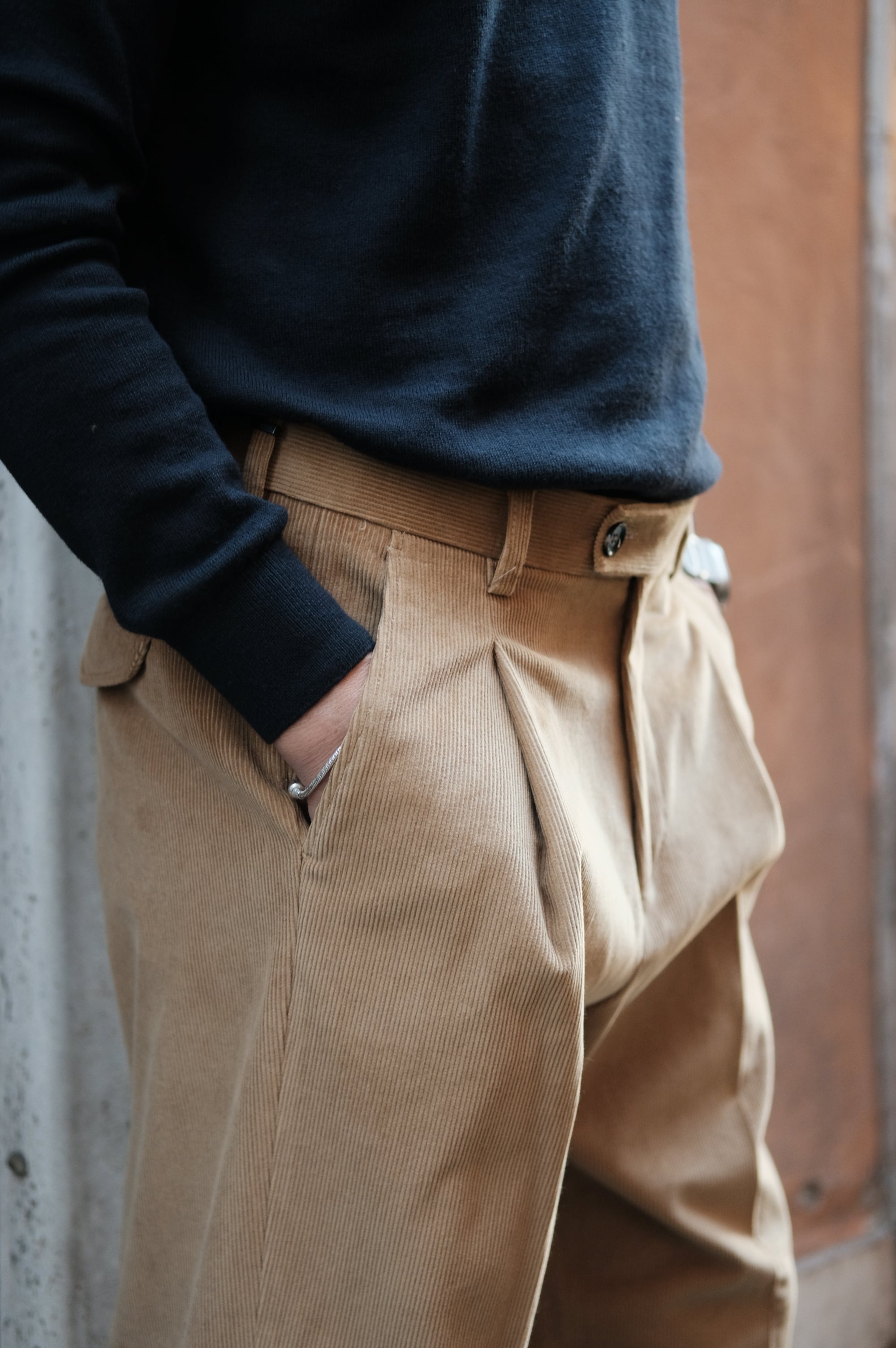 Be Able Pantalone Raul Velluto Deserto