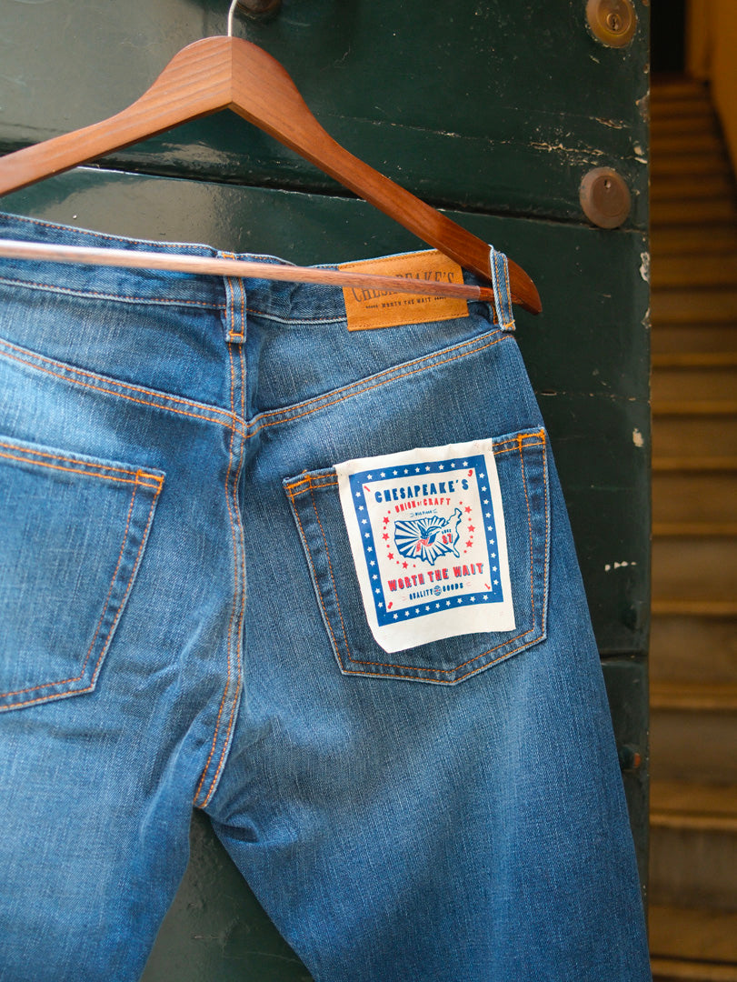 Chesapeake's Denim Selvedge Silverton Stone Wash