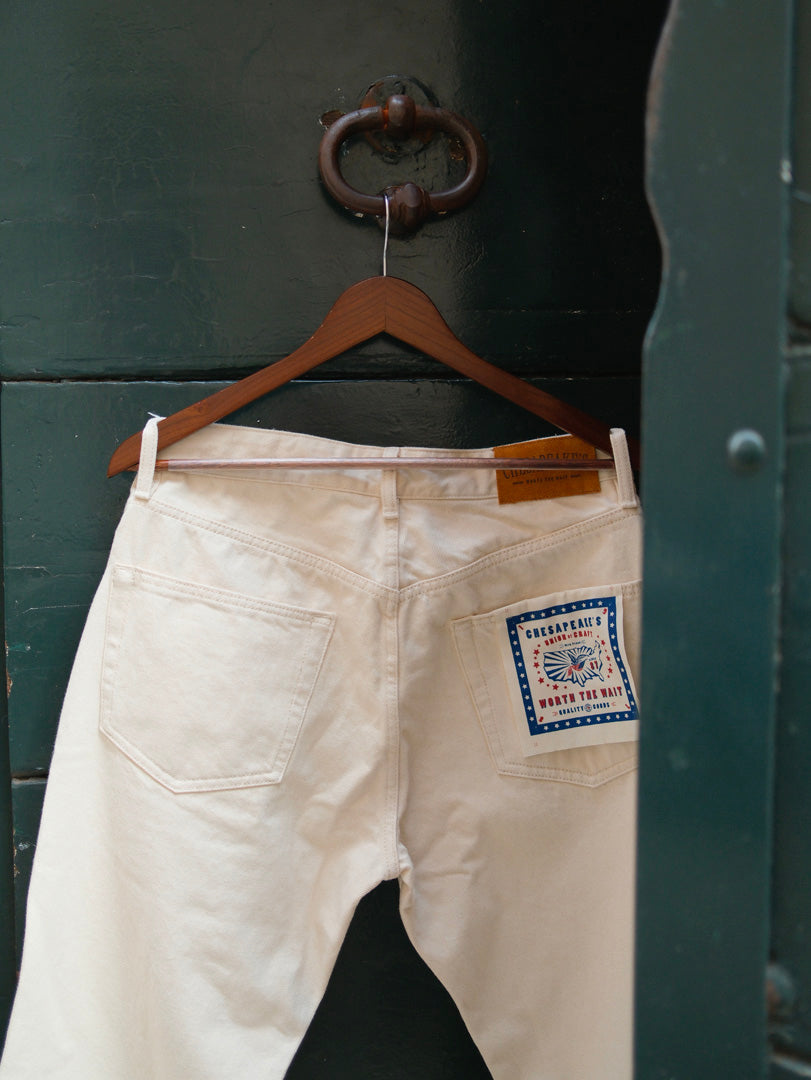 Chesapeake's Denim Selvedge Silverton Vintage Fit Natural