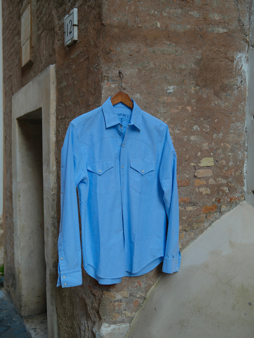 Chesapeake's Western Oxford Shirt Flagstaff Sky