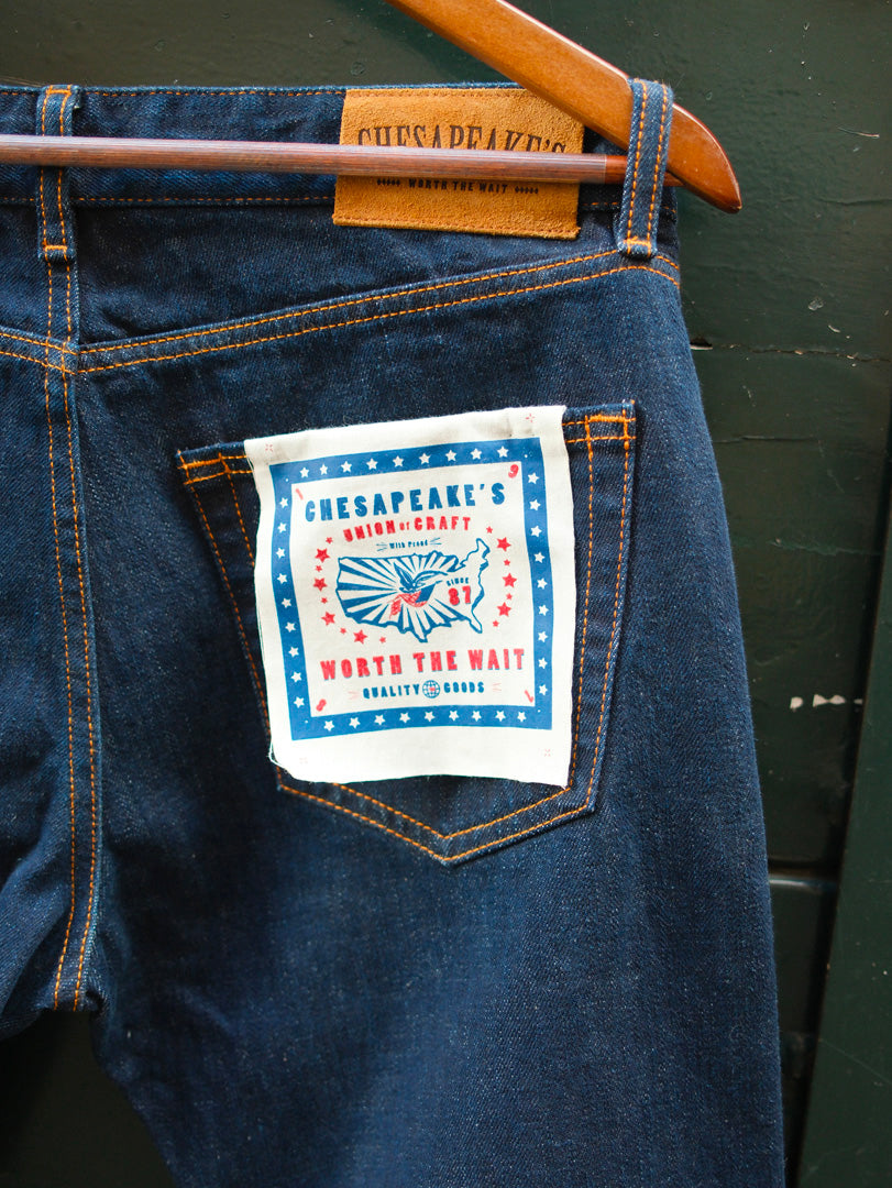 Chesapeake's Pant Denim Ridgway Rinsed Selvedge