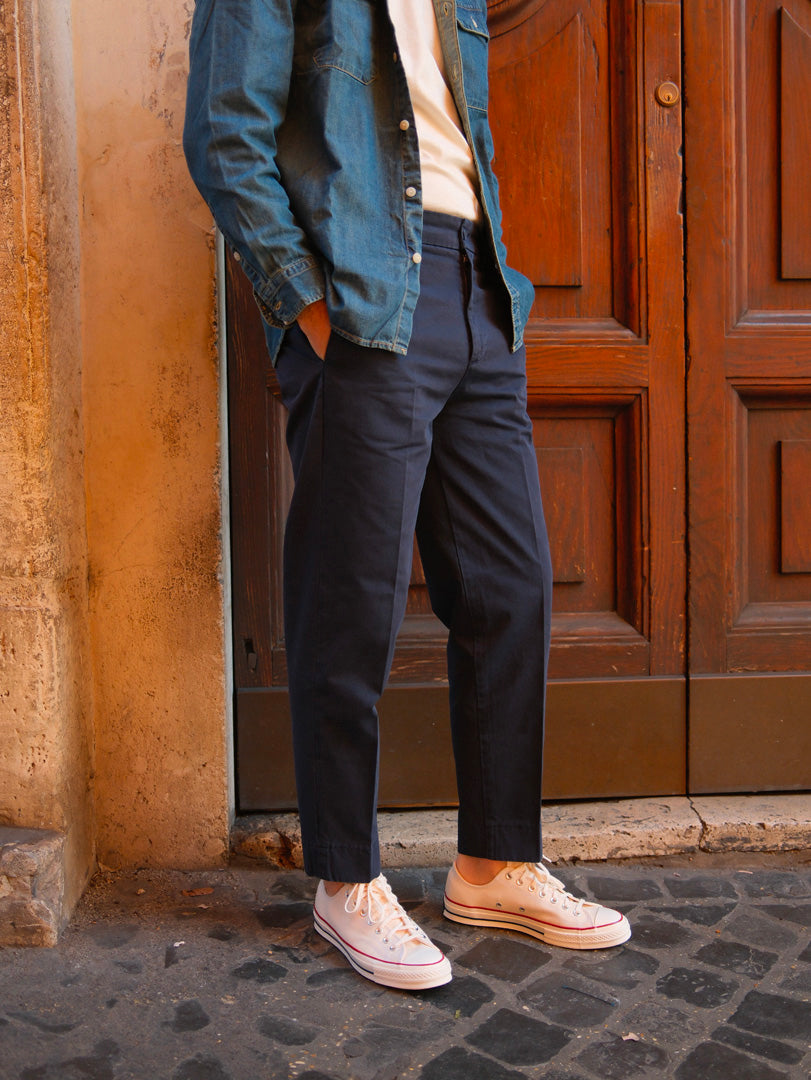 Bonheur Pantalone Over PXT Chiba 1640 Blu