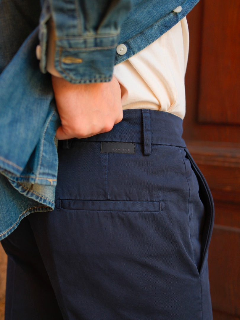 Bonheur Pantalone Over PXT Chiba 1640 Blu