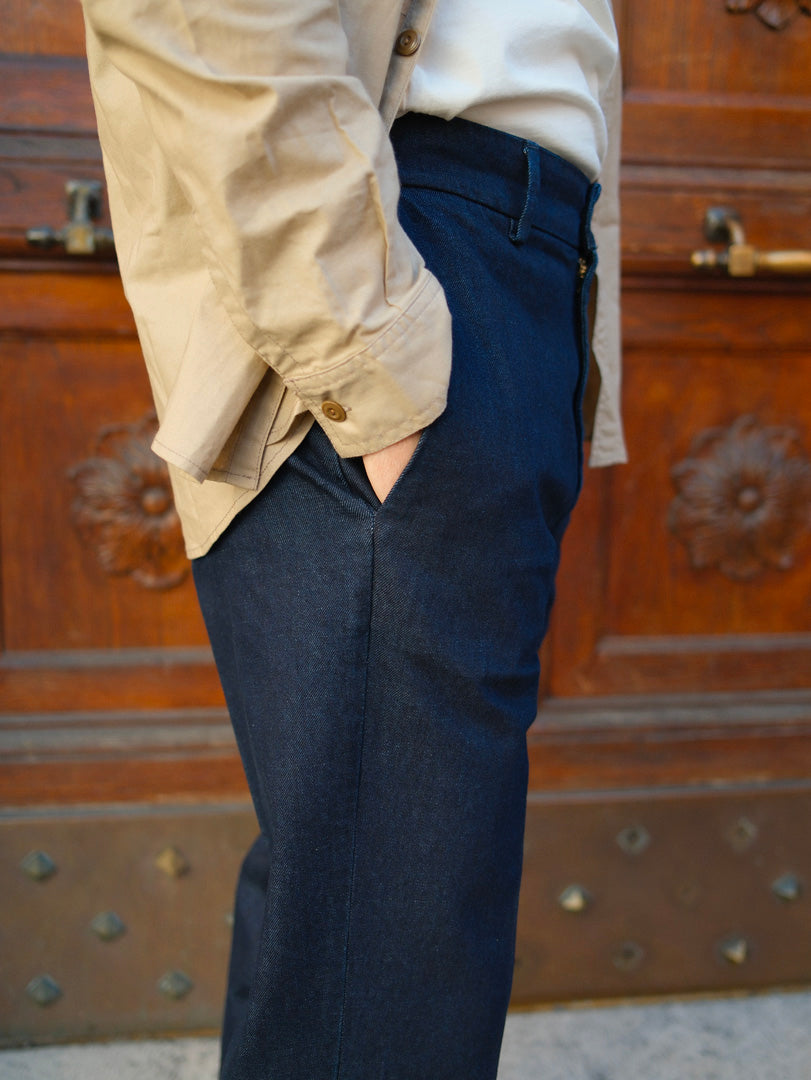 Bonheur Pantalone Over Chiba Wash L.0. Denim