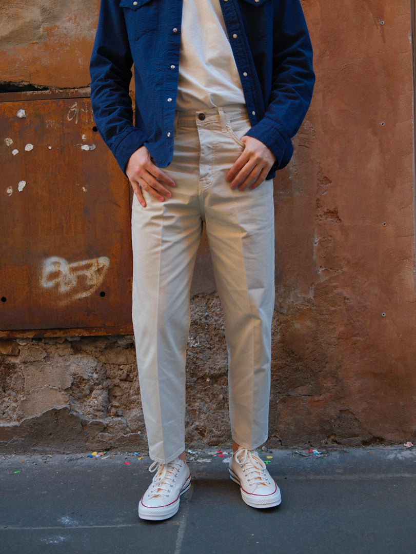 Bonheur Pantalone Osaka 1640 Ecru