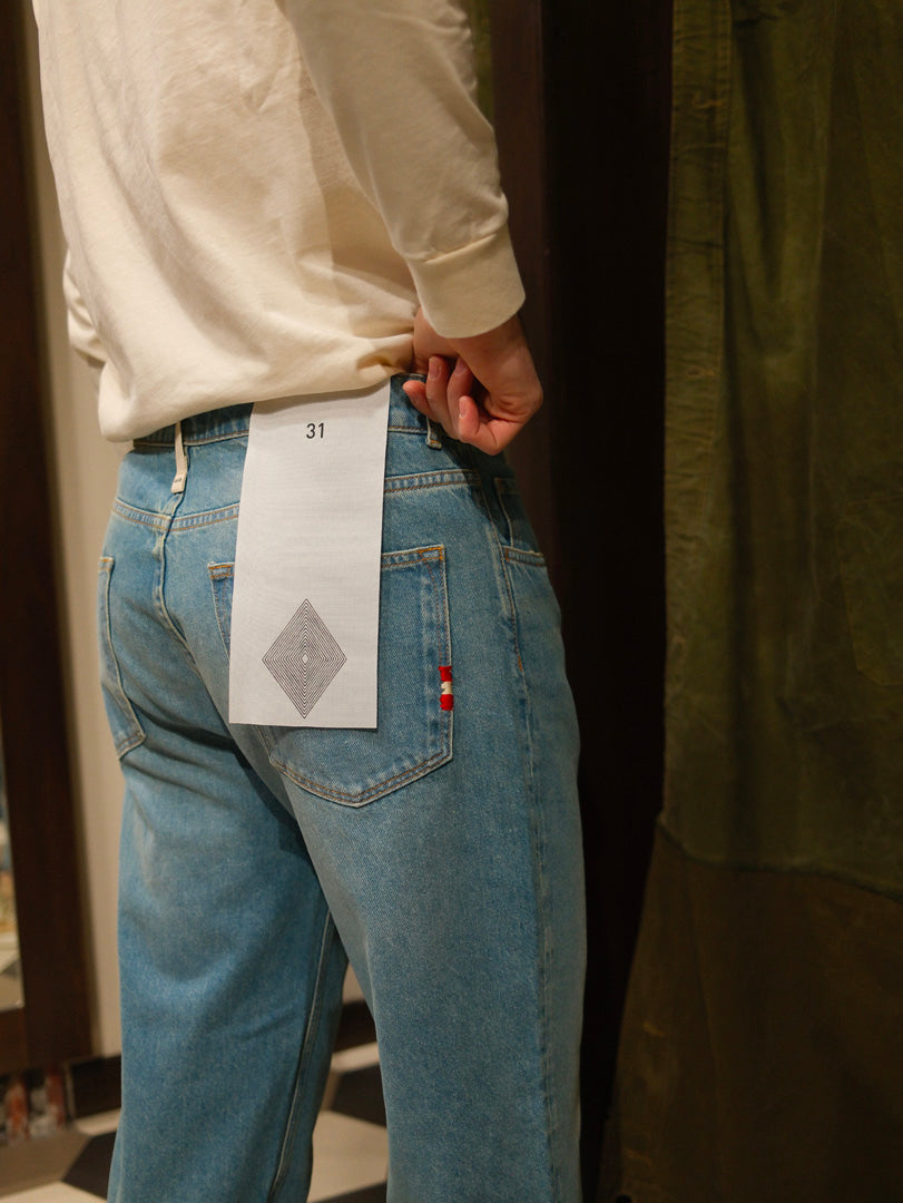 Amish Jeremiah Denim Sand Stone