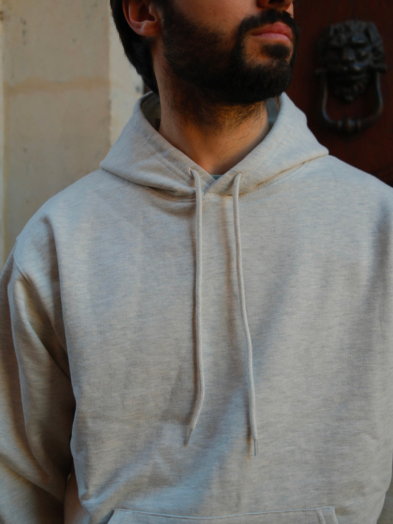 Universal Overall Hoodie Sweat Shirt Oatmeal
