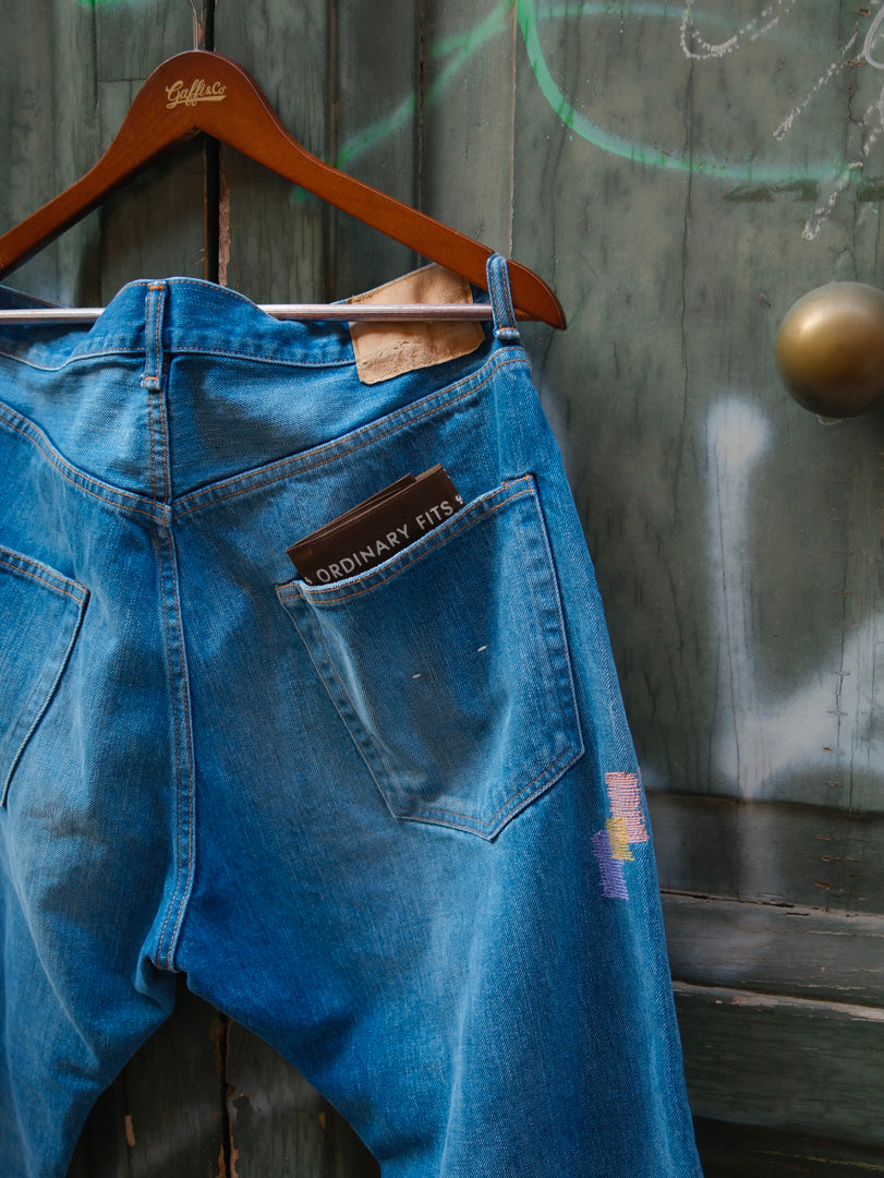 Ordinary Fits Loose Ankle Remake Denim 108USD