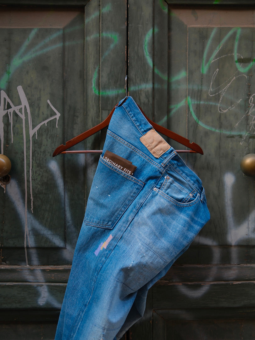 Ordinary Fits Loose Ankle Remake Denim 108USD